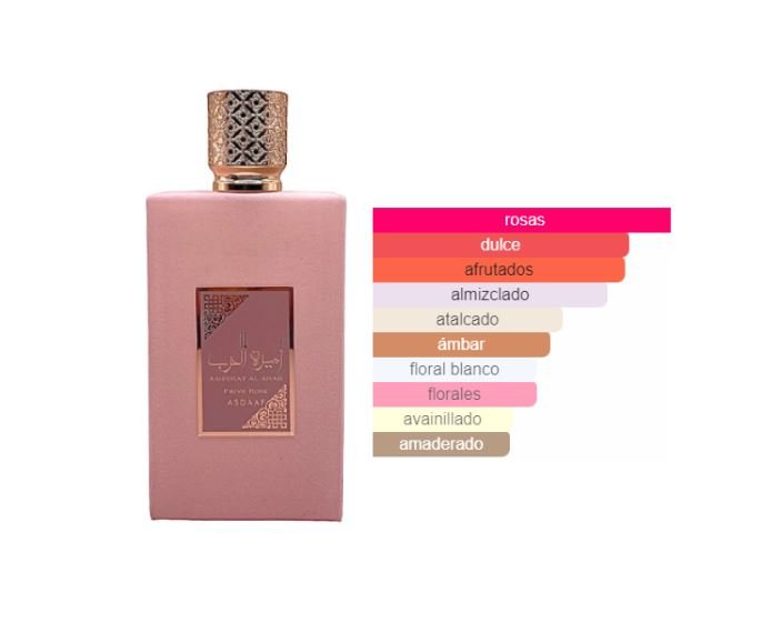 Asdaaf Ameerat Al Arab Prive Rose - Linea de Oro