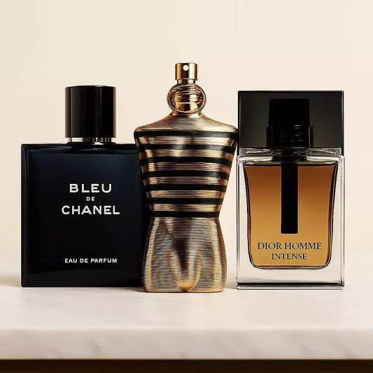 ¡Compra 1 y llévate 2 gratis! - Bleu de Chanel | Jean Paul Gautier | Dior Homme 100ml ® - Linea de Oro
