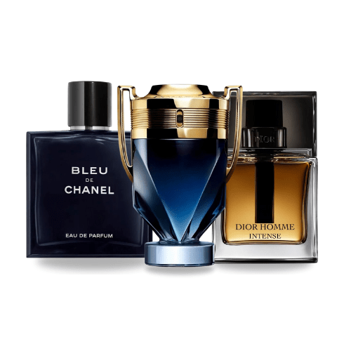 ¡Compra 1 y llévate 2 gratis! - Bleu de Chanel | Paco Rabanne Invictus Parfum | Dior Homme 100ml ® - Linea de Oro