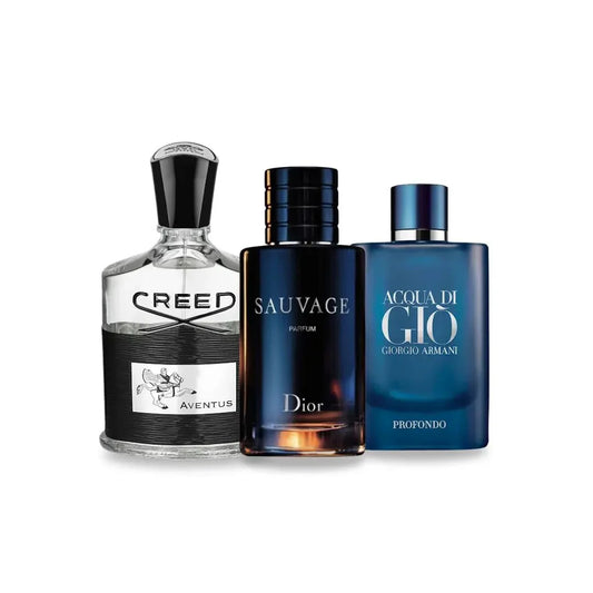 ¡Compra 1 y llévate 2 gratis! - Creed Aventus | Sauvage Dior | Acqua di Gio Profondo 100ml ® - Linea de Oro