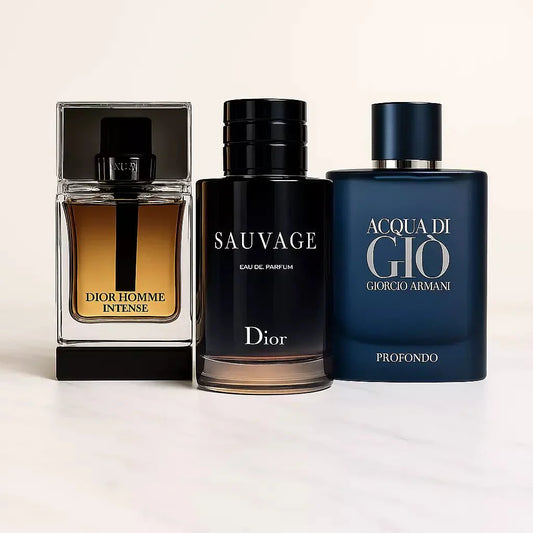 ¡Compra 1 y llévate 2 gratis! - Dior Homme | Sauvage Dior | Aqua de Gio Profondo 100ml ® - Linea de Oro