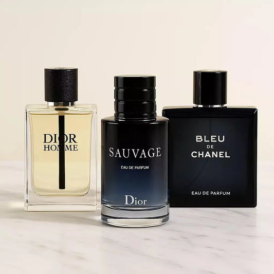 ¡Compra 1 y llévate 2 gratis! - Dior Homme | Sauvage Dior | Bleu de Chanel 100ml ® - Linea de Oro